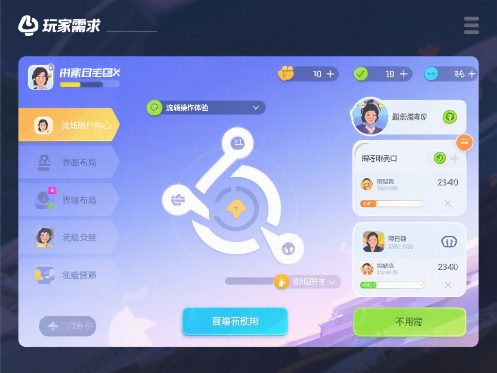 游戏在设计时充分考虑了玩家的需求。流畅的操作体验与