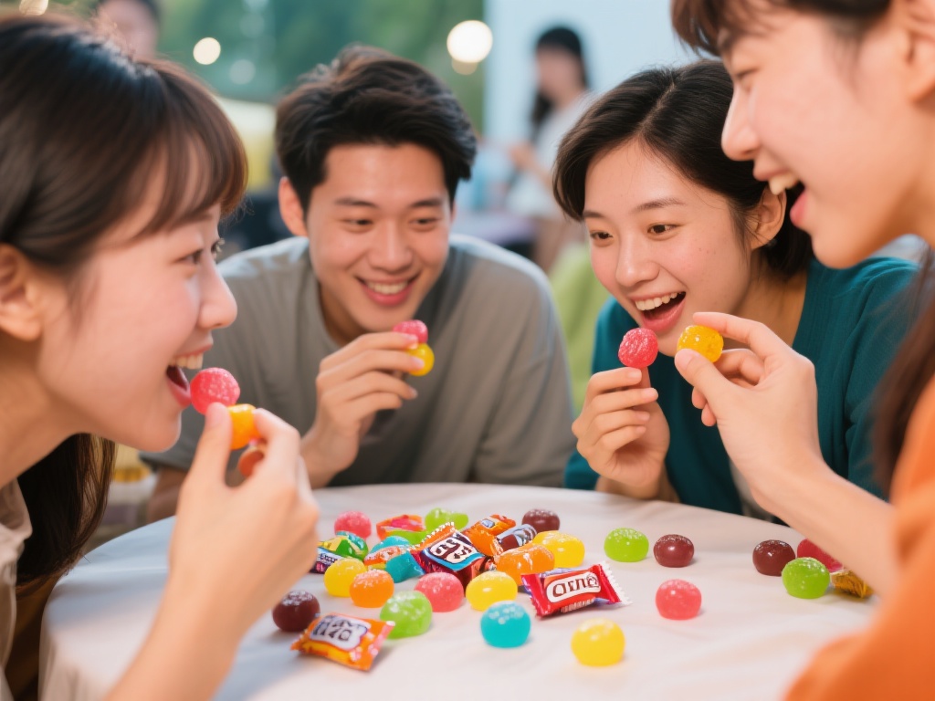 加入糖果派对互动群：甜蜜交流欢乐无限 