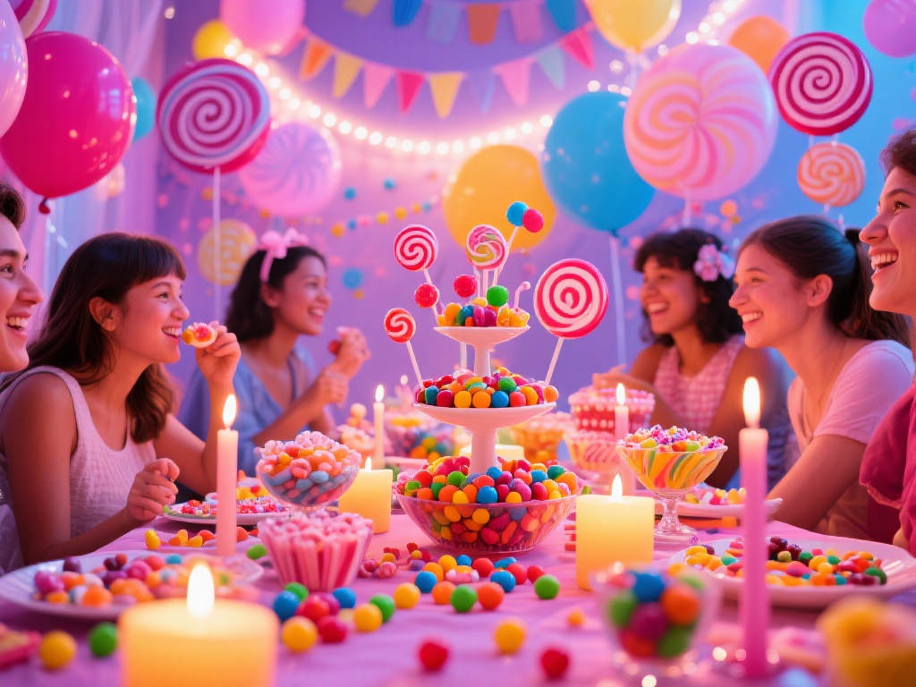 甜蜜糖果派对欢乐狂欢盛宴等你来畅享 