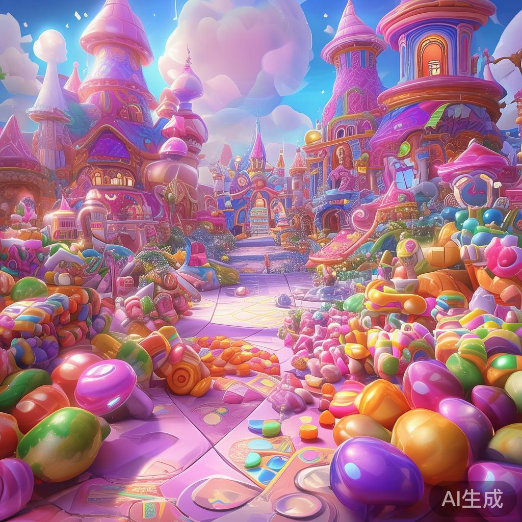 糖果派对2：缤纷糖果世界中的奇幻冒险与欢乐盛宴 