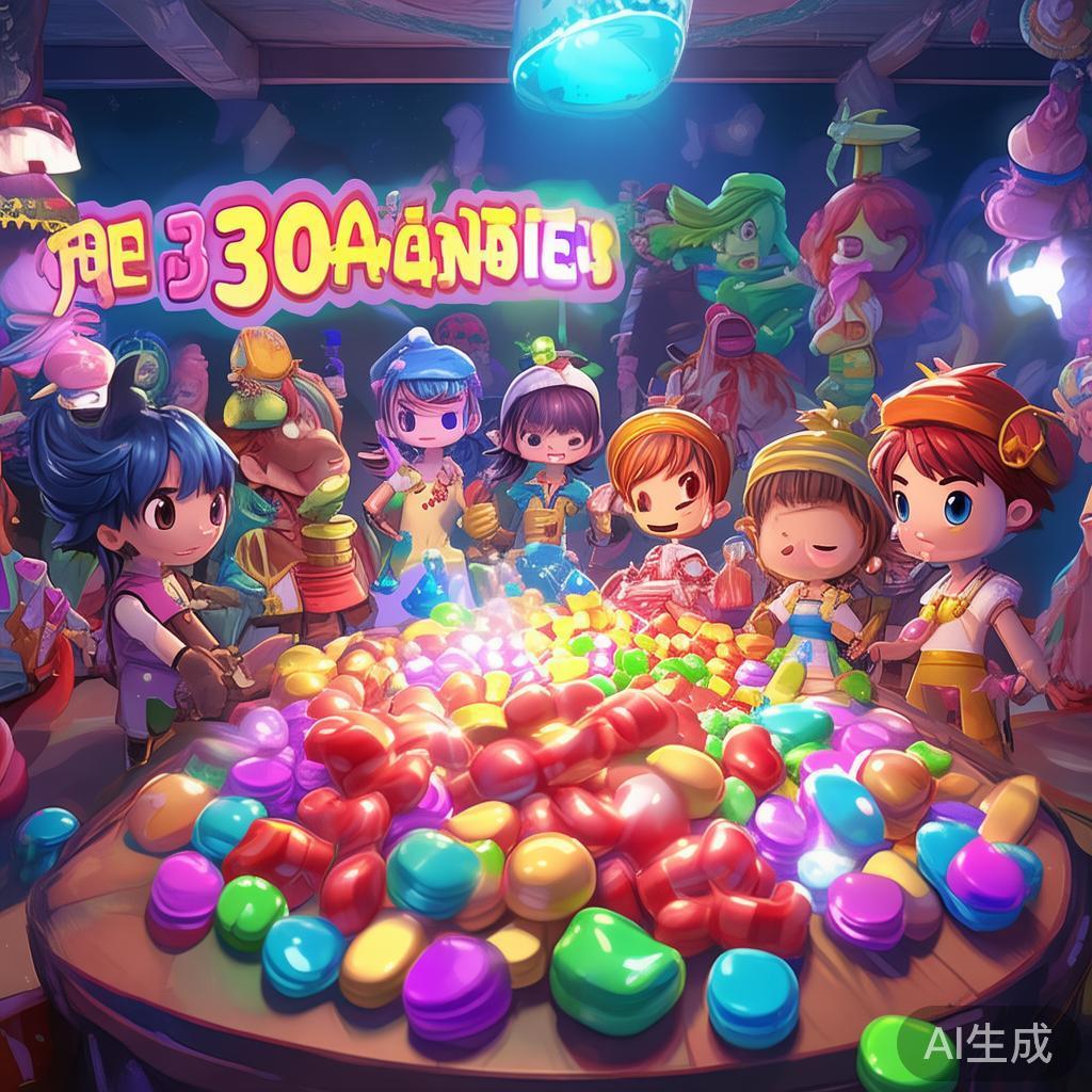 在香肠派对中，糖果不仅是兑换皮肤、道具的重要货币，