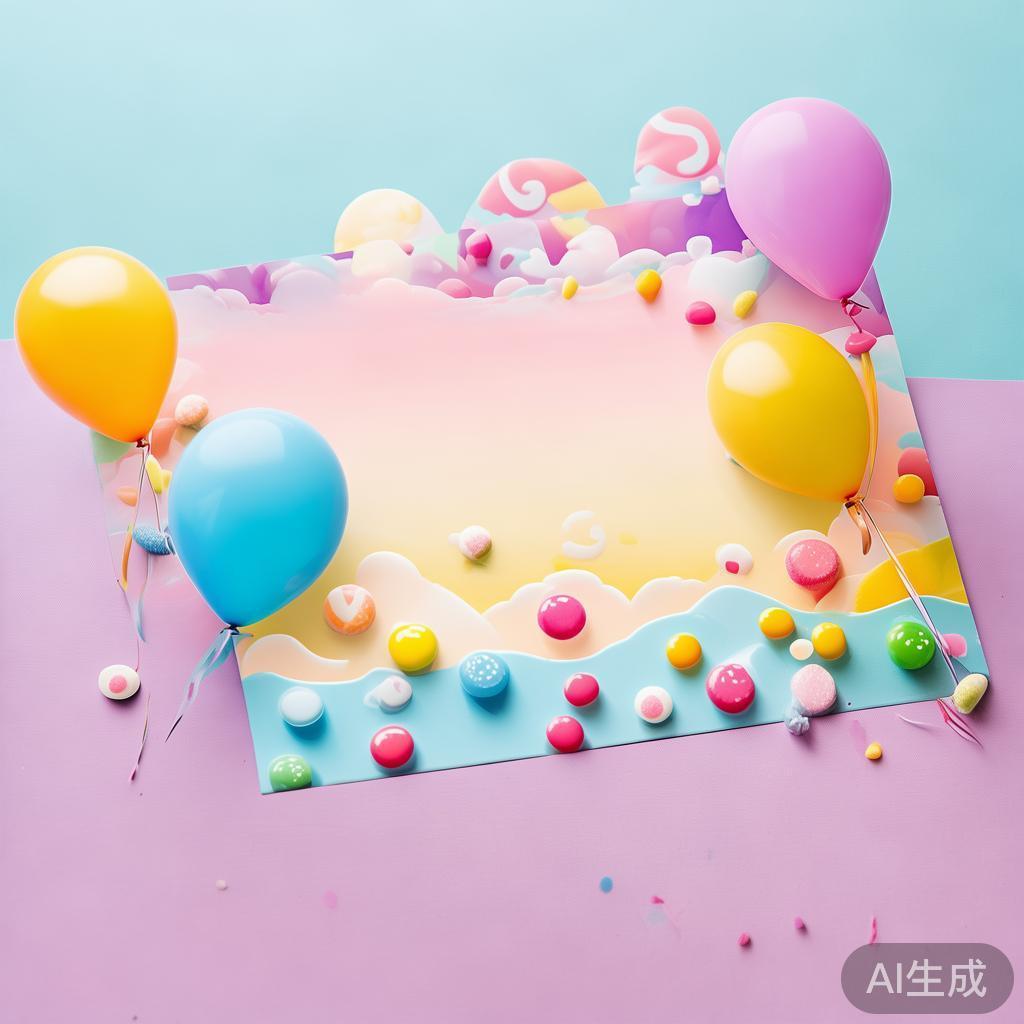糖果派对卡片设计与创意指南:打造甜美欢乐的派对必备卡片技巧 明确主题和色彩搭配
设计一张吸引人的糖果派对卡片