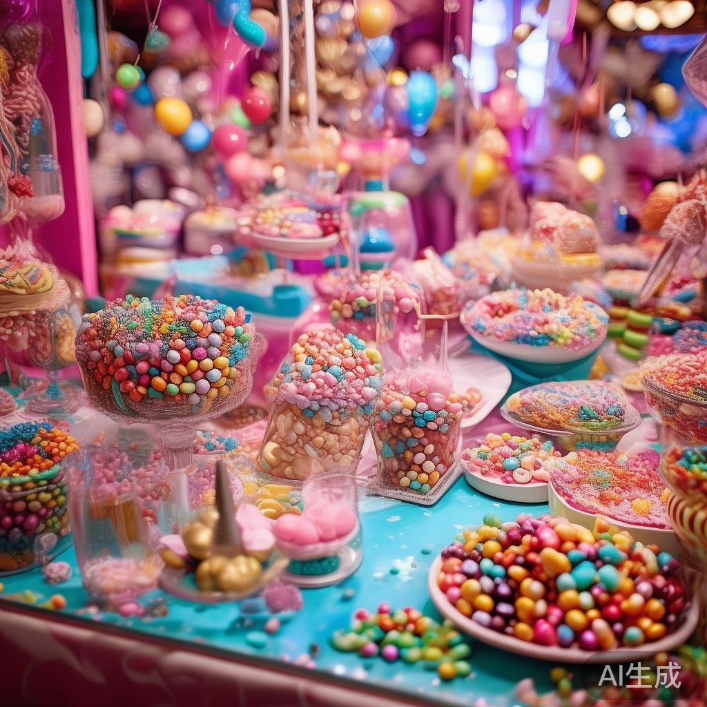 甜蜜狂欢盛宴:糖果派对与蛋仔派对的完美融合精彩纷呈 首先,糖果派对的甜蜜魅力为现场营造出温馨、欢快的环