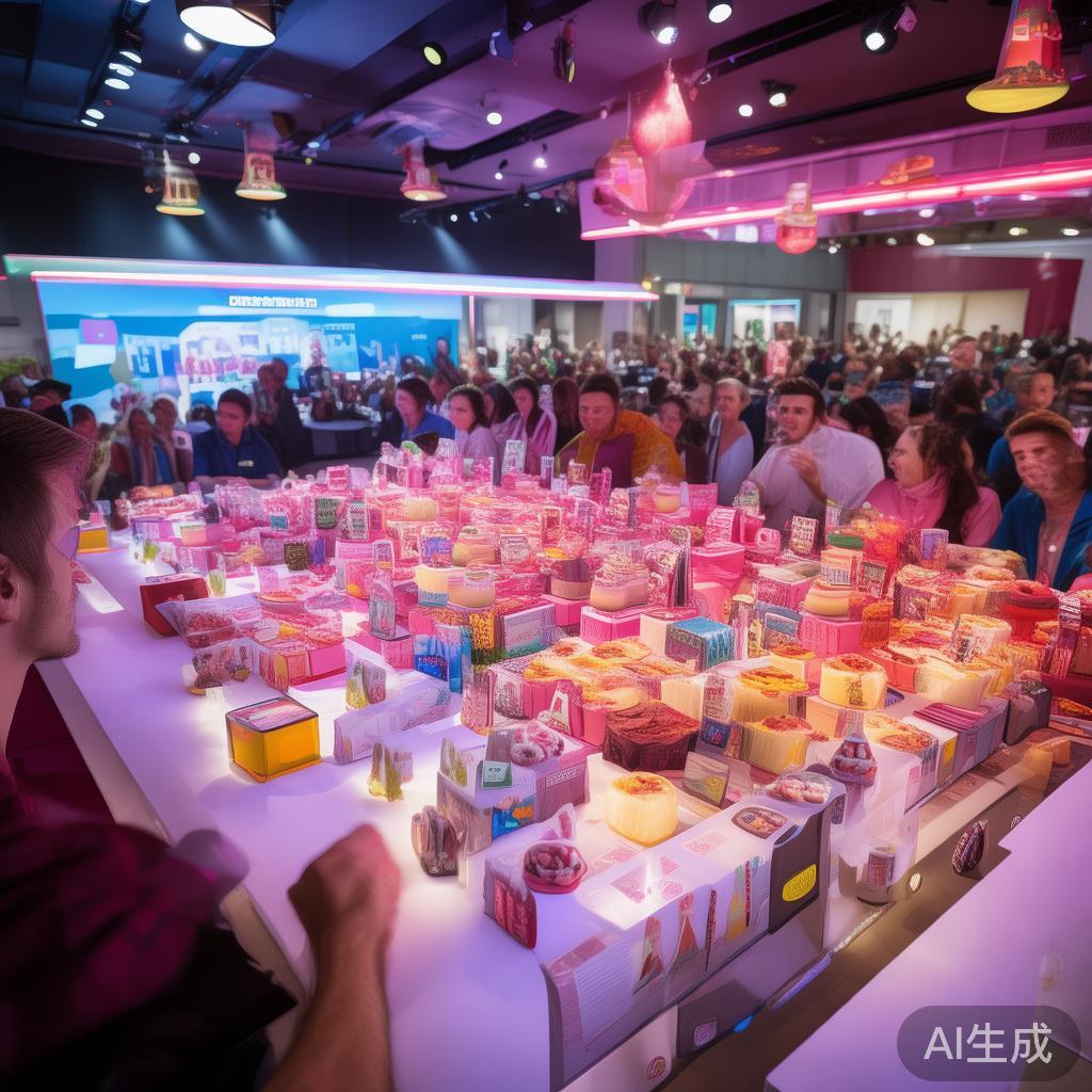 精彩无限的直播糖果派对盛典欢乐开启等你来尽情狂欢 不仅如此,本次盛典还特别引入了虚拟互动游戏,例如答