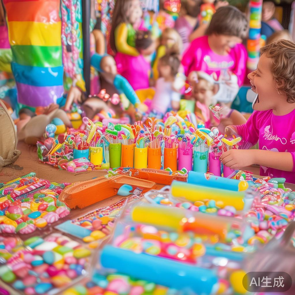 必胜糖果派对:开启欢乐无尽的甜蜜大作战,尽享幸福时光 要让一场糖果派对精彩纷呈,活动的多样性和趣味性至关