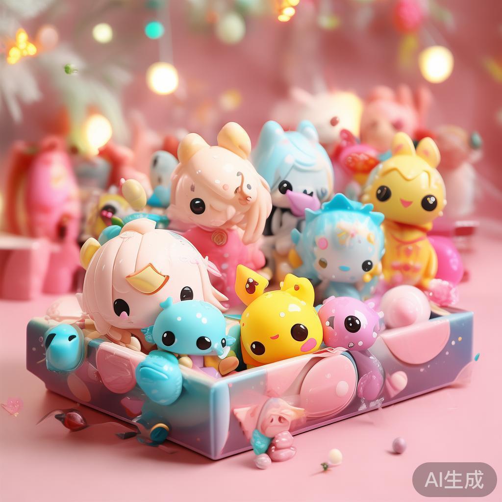 库洛米糖果派对盲盒:超级可爱收藏体验与限量惊喜尽在其中 在当今玩具与收藏市场中,盲盒文化逐渐成为年轻人和收