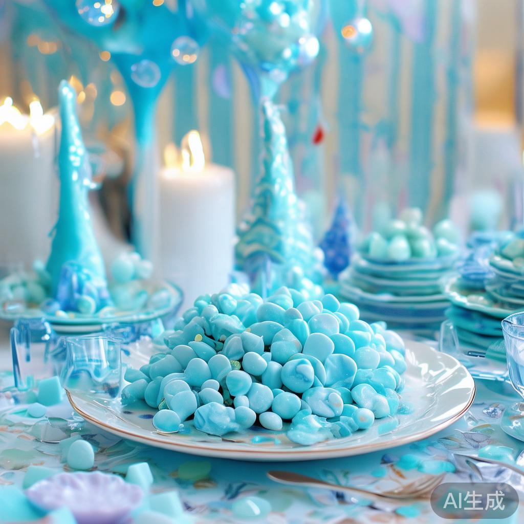 糖果派对蓝色主题的甜蜜派对策划与创意灵感全攻略 